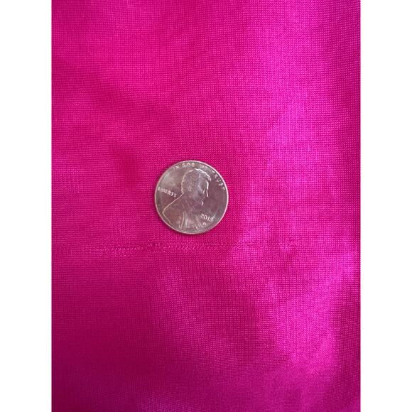 Pink fuchsia full length sleeping dress size large nightgown - Picture 6 of 6